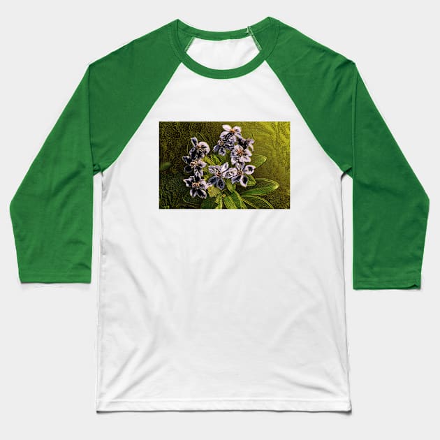 Plant with White Flowers Baseball T-Shirt by mavicfe